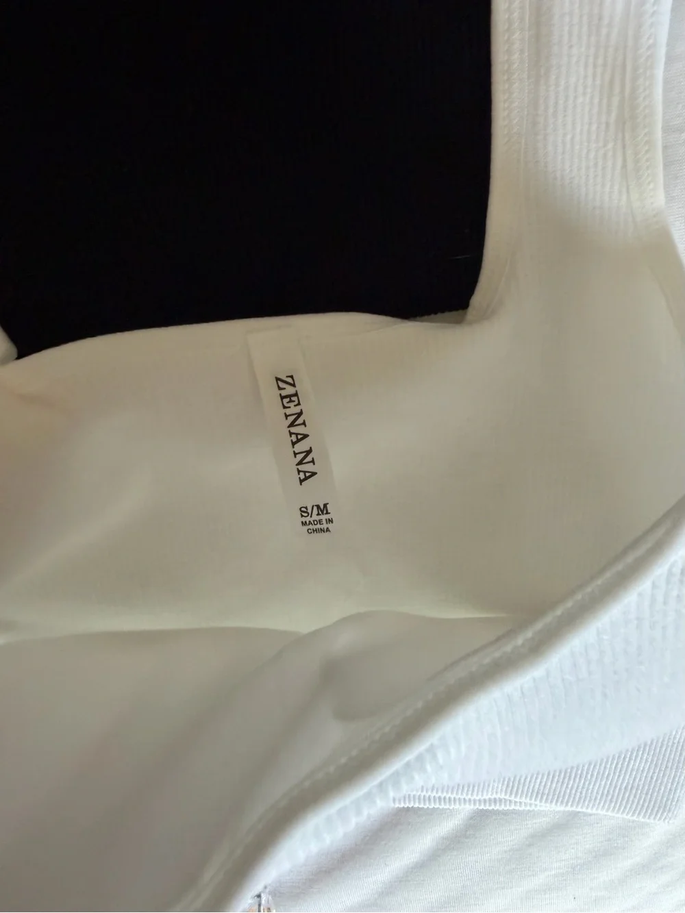 5 x ZENANA Ribbed Cropped Tanks/Sports Bras S/M Super Stretchy & Comfy Brand New